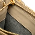 Miniatyrbild 9 av 10: Pre-owned Celine Small Lambskin Trio Crossbody Brown