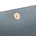 Miniatyrbild 8 av 10: Pre-owned Dior Silk Cannage Lady Dior Wallet On Chain Blue