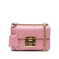 Miniatyrbild 1 av 8: Pre-owned Gucci Small Guccissima Padlock Crossbody Pink