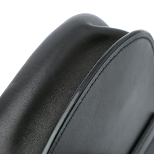 Pre-owned Saint Laurent Small Leather Monogram Kaia Crossbody Black