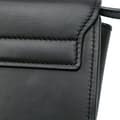 Miniatyrbild 9 av 10: Pre-owned Saint Laurent Small Leather Monogram Kaia Crossbody Black