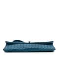 Miniatyrbild 3 av 10: Pre-owned Bottega Veneta Mini Nappa Intrecciato Turn Lock Crossbody Blue