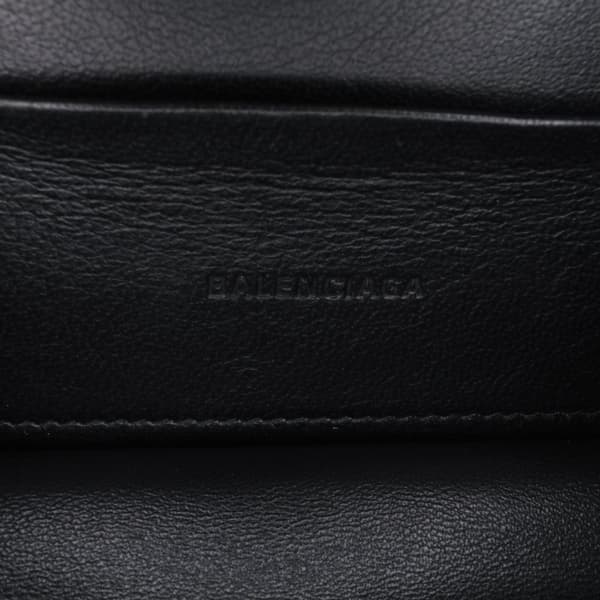 Pre-owned Balenciaga PVC Tool Box Crossbody Black