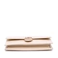 Miniatyrbild 3 av 10: Pre-owned Gucci Interlocking G Dollar Calfskin Wallet on Chain Brown