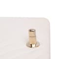 Miniatyrbild 8 av 10: Pre-owned Chanel Mini Square Classic Chevron Lambskin Single Flap White