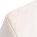 Miniatyrbild 10 av 10: Pre-owned Chanel Mini Square Classic Chevron Lambskin Single Flap White