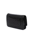 Miniatyrbild 2 av 9: Pre-owned Chanel CC Quilted Lambskin Wallet On Chain Black