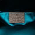 Miniatyrbild 5 av 10: Pre-owned Gucci Small GG Supreme Ophidia Dome Crossbody Brown