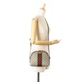 Miniatyrbild 10 av 10: Pre-owned Gucci Small GG Supreme Ophidia Dome Crossbody Brown