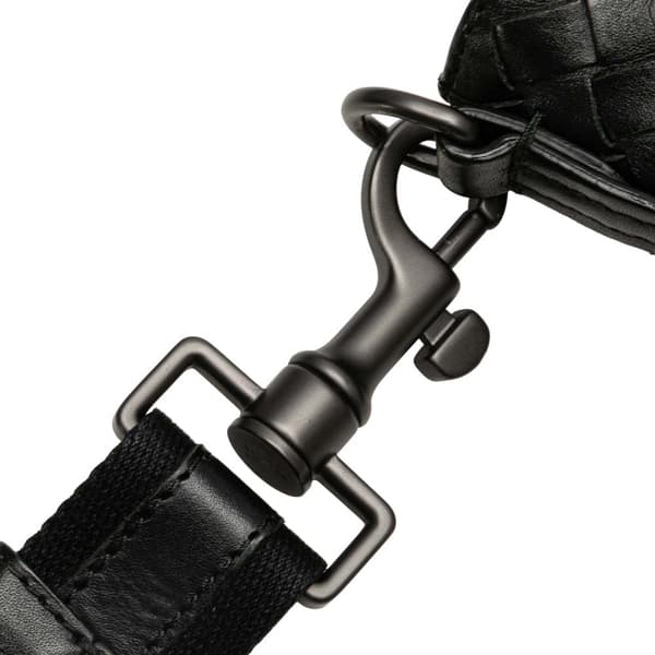 Pre-owned Bottega Veneta Nappa Intrecciato VN Crossbody Black