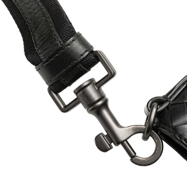 Pre-owned Bottega Veneta Nappa Intrecciato VN Crossbody Black
