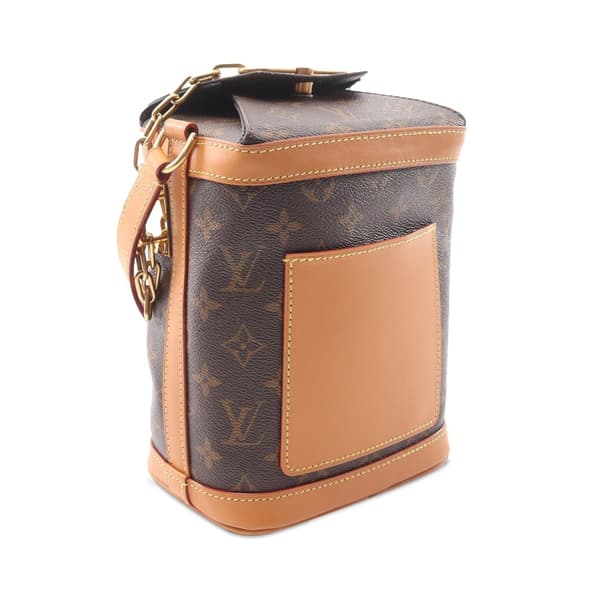 Pre-owned Louis Vuitton Monogram Legacy Milk Box Brown