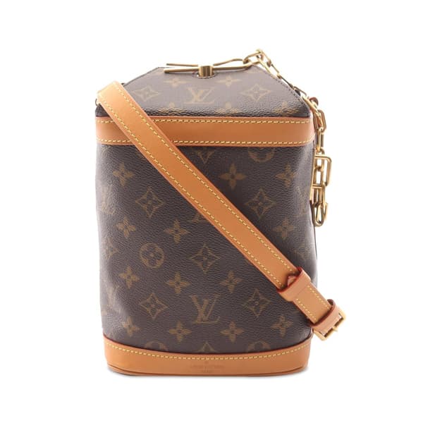 Pre-owned Louis Vuitton Monogram Legacy Milk Box Brown