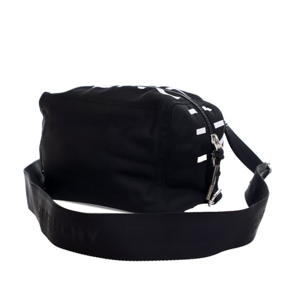 Pre-owned Givenchy Small Nylon Pandora Crossbody Black