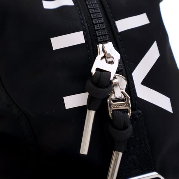 Pre-owned Givenchy Small Nylon Pandora Crossbody Black
