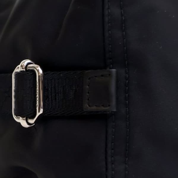 Pre-owned Givenchy Small Nylon Pandora Crossbody Black