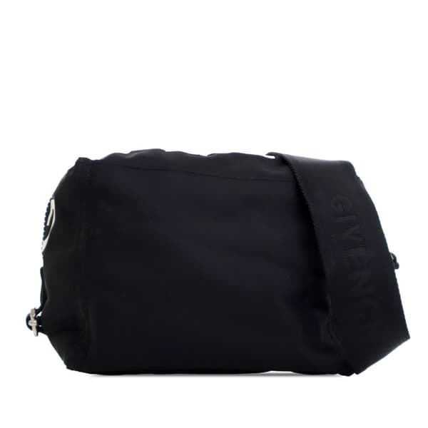 Pre-owned Givenchy Small Nylon Pandora Crossbody Black