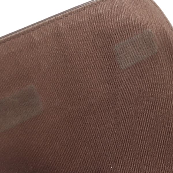 Pre-owned Louis Vuitton Damier Ebene Brooklyn PM Brown