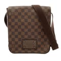 Pikkukuva 1 / 10: Pre-owned Louis Vuitton Damier Ebene Brooklyn PM Brown