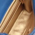 Miniatyrbilde 3 av 9: Pre-owned Chanel Mini Square Classic Lambskin Pearl Crush Single Flap Blue