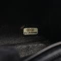 Miniatyrbild 6 av 7: Pre-owned Chanel Mini Square Classic Chevron Patent Single Flap Black