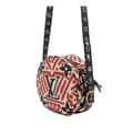 Pikkukuva 2 / 10: Pre-owned Louis Vuitton Monogram Giant Crafty Boite Chapeau Souple Bag Red