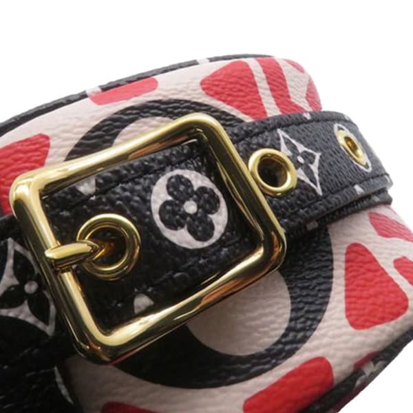 Pre-owned Louis Vuitton Monogram Giant Crafty Boite Chapeau Souple Bag Red