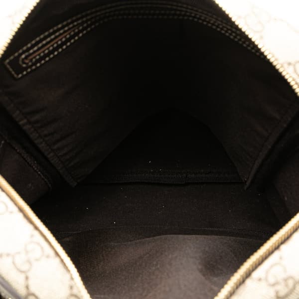 Pre-owned Gucci GG Supreme Crossbody Brown