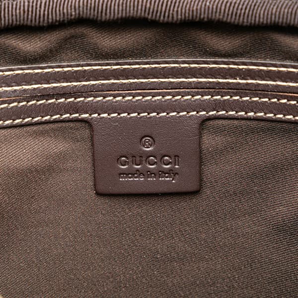 Pre-owned Gucci GG Supreme Crossbody Brown