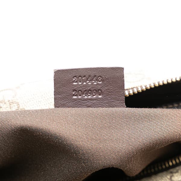 Pre-owned Gucci GG Supreme Crossbody Brown