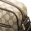 Miniatyrbild 7 av 10: Pre-owned Gucci GG Supreme Crossbody Brown