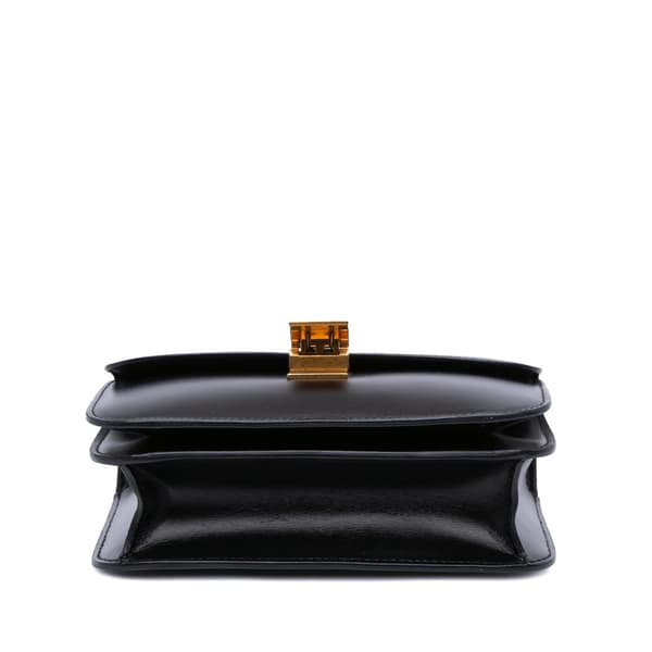 Pre-owned Celine Teen Calfskin Classic Box Black
