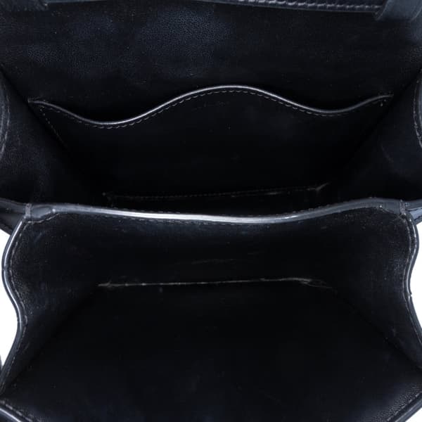 Pre-owned Celine Teen Calfskin Classic Box Black