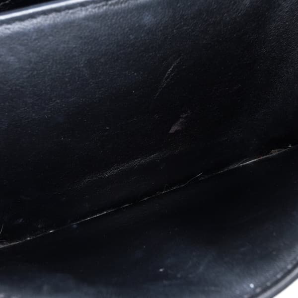 Pre-owned Celine Teen Calfskin Classic Box Black
