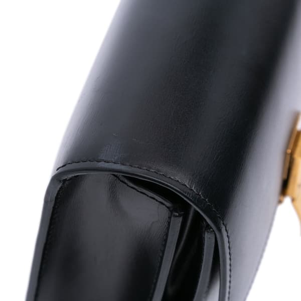 Pre-owned Celine Teen Calfskin Classic Box Black