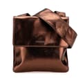 Pikkukuva 1 / 10: Pre-owned Chanel Metallic Lambskin Flap Crossbody Brown