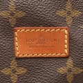 Miniatyrbild 5 av 10: Pre-owned Louis Vuitton Monogram Saumur 35 Brown