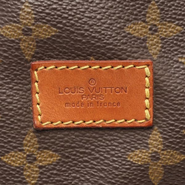 Pre-owned Louis Vuitton Monogram Saumur 35 Brown