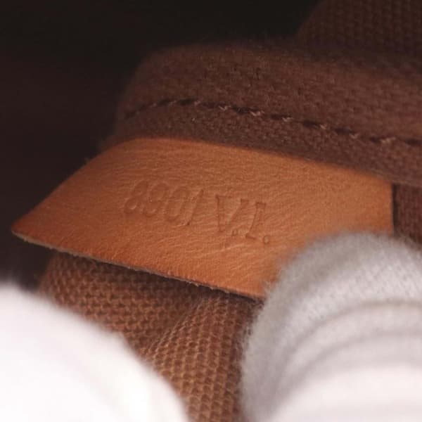 Pre-owned Louis Vuitton Monogram Saumur 35 Brown