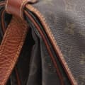 Miniatyrbild 10 av 10: Pre-owned Louis Vuitton Monogram Saumur 35 Brown