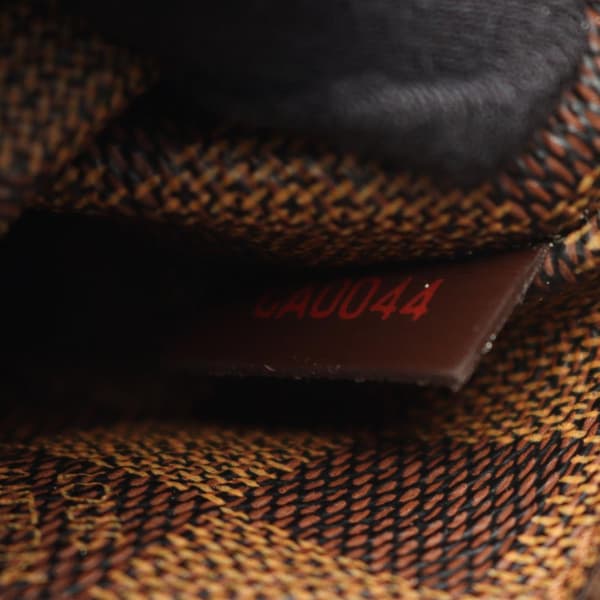 Pre-owned Louis Vuitton Damier Ebene Geronimos Brown