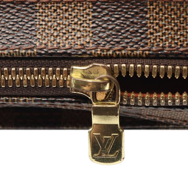 Pre-owned Louis Vuitton Damier Ebene Geronimos Brown
