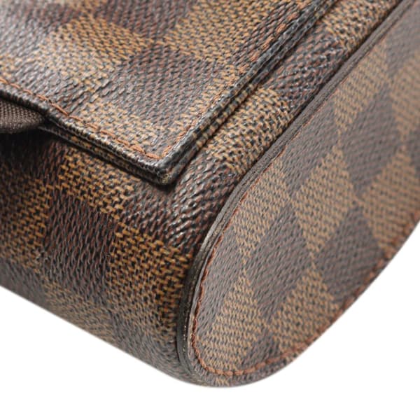 Pre-owned Louis Vuitton Damier Ebene Geronimos Brown