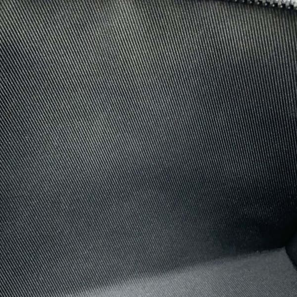 Pre-owned Louis Vuitton Monogram Shadow Gaston Wearable Wallet Black