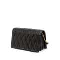 Miniatyrbillede 2 af 10: Pre-owned Saint Laurent Diamond Quilted Lambskin Angie Chain Bag Black