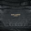 Miniatyrbild 5 av 10: Pre-owned Saint Laurent Mini Canvas Monogram Lou Camera Bag Brown