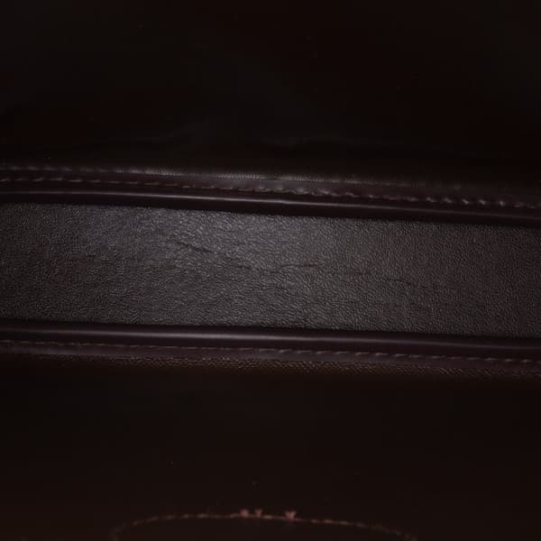 Pre-owned Burberry Vintage Check Canvas Crossbody Brown
