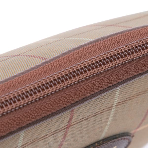 Pre-owned Burberry Vintage Check Canvas Crossbody Brown