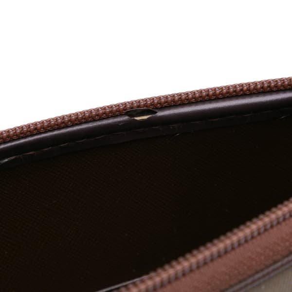 Pre-owned Burberry Vintage Check Canvas Crossbody Brown