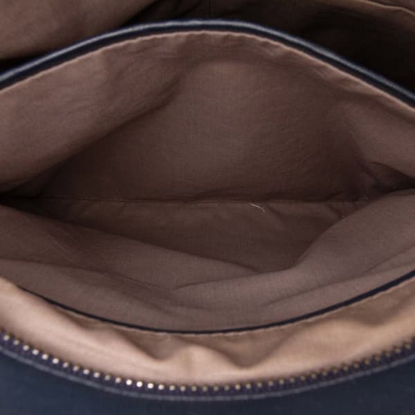 Pre-owned Bottega Veneta Leather Intrecciato Crossbody Blue